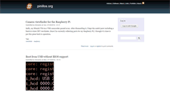 Desktop Screenshot of pinillos.org